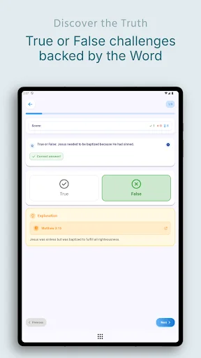 Descarga Bible Genius – Trivia | Quiz: Aprende la Biblia Gratis - Screenshot 14