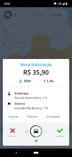 Descarga Pampam – Motoristas: La App de Transporte Rápida y Segura - Screenshot 3