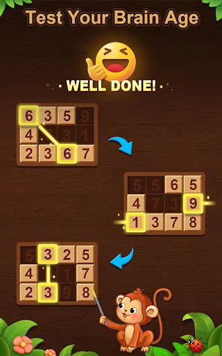 Descarga Number Match 10: Garden Puzzle – El Mejor Juego de Lógica - Screenshot 13