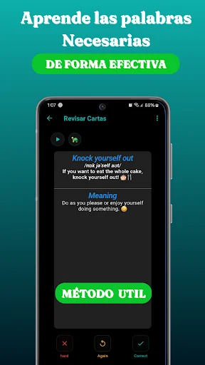 Descarga QuickCard AI: Aprende Inglés Rápido y Fácil – Gratis - Screenshot 3