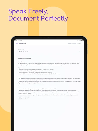 Assistant Dr. – Medical Scribe: Notas SOAP con IA | Descarga - Screenshot 18