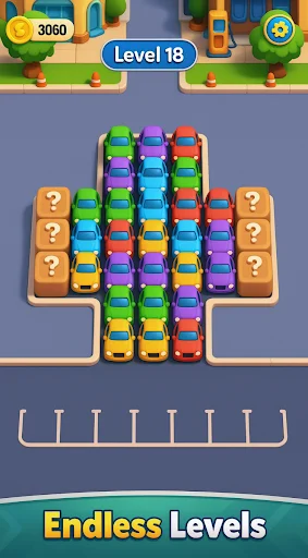 Descarga Triple Car: Match & Mod – Resuelve Puzles y Tuneo de Autos - Screenshot 3