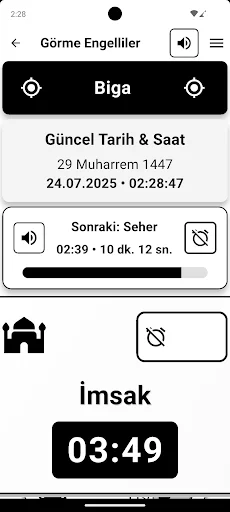 Descargar Türkiye Takvimi: Horarios de Oración y Qibla Gratis - Screenshot 8