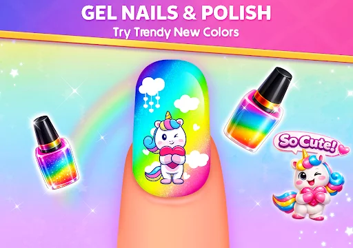 Nail Salon: Makeover Games – Diseño de Uñas Creativo y Divertido - Screenshot 18