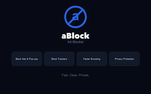 aBlock: Bloqueador de anuncios gratis para Chrome – Navega rápido - Screenshot 2