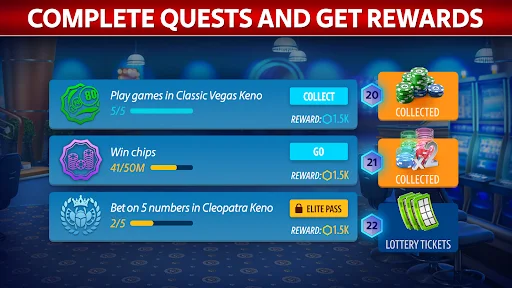 Descargar Vegas Keno by Pokerist – El Mejor Keno de Casino Gratis - Screenshot 22
