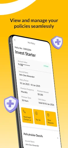 Descarga Etiqa+ SG: Gestiona tus seguros de forma rápida y fácil - Screenshot 2