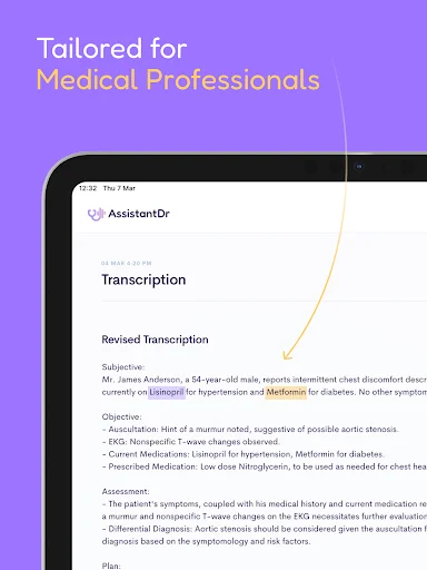 Assistant Dr. – Medical Scribe: Notas SOAP con IA | Descarga - Screenshot 12