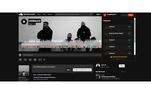 SoundCloud Enhanced Pro: Descarga Música y Optimiza tu Audio - Screenshot 2