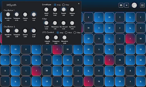 MuseLead Synthesizer: El Mejor Sintetizador MPE para Android - Screenshot 10