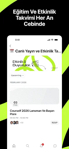 Descarga Courself E-ticaret Kulübü – App de Formación y Comunidad - Screenshot 4