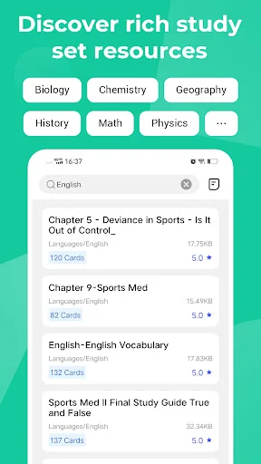 Descarga Knowlet: Mejora tu estudio con flashcards inteligentes - Screenshot 6