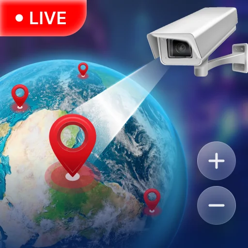 Live Cam Earth Map – GPS Cam: Explora el Mundo en Tiempo Real