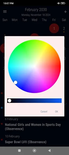 Descargar US Calendar 2026: Calendario con Festivos y Recordatorios - Screenshot 4