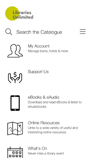 Libraries Unlimited: Gestiona tus préstamos y libros fácilmente - Screenshot 1