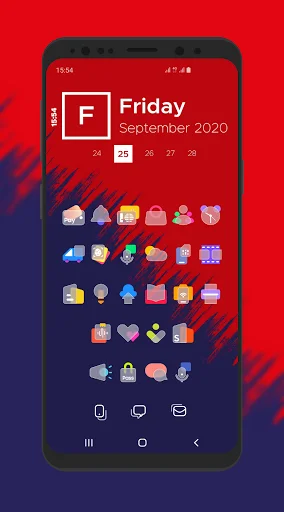 Descarga Bluric APK: Iconos Estilo Frozen Glass – Personalización - Screenshot 4