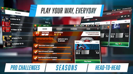Franchise Hockey: Pro GM – Gestiona tu Equipo y Gana el Campeonato - Screenshot 5