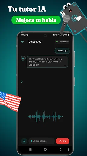 Descarga QuickCard AI: Aprende Inglés Rápido y Fácil – Gratis - Screenshot 2