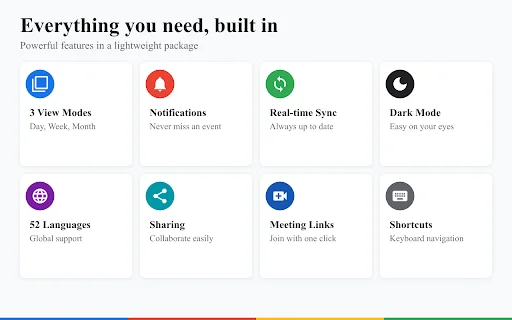 Schedule Calendar: Gestiona tus eventos y Google Calendar - Screenshot 2