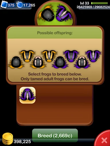 Descarga Pocket Frogs: Colecciona y Cría Ranas Únicas Gratis - Screenshot 14