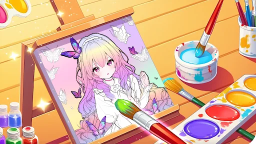 Coloring Book: Draw Princess – Descarga Juegos de Colorear Gratis - Screenshot 9