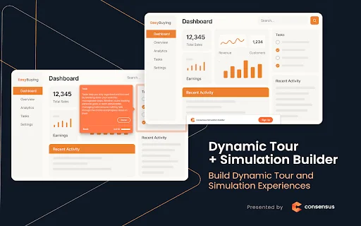 Consensus Dynamic Tour: Crea Tours de Producto Interactivos - Screenshot 1