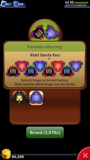 Descarga Pocket Frogs: Colecciona y Cría Ranas Únicas Gratis - Screenshot 9