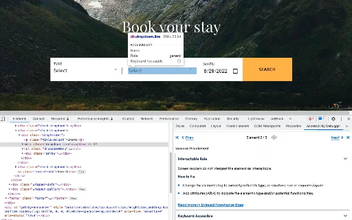 Evinced Dev Debugger: Optimiza la Accesibilidad Web Fácilmente - Screenshot 4