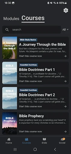 Descarga EMMAUS: Biblia y Cursos – Aprende la Biblia hoy mismo - Screenshot 3
