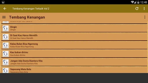 Descargar Koleksi Tembang Kenangan – La mejor música del recuerdo - Screenshot 15