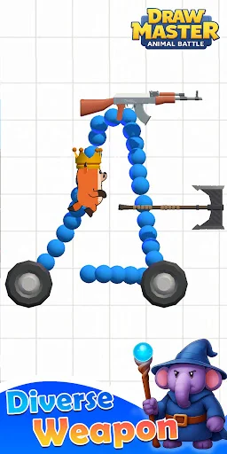 Descargar Draw & Smash Animal Cars 3D – Batallas de Coches - Screenshot 4