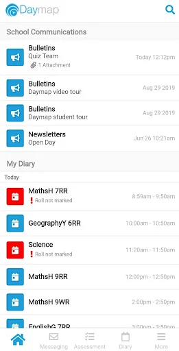 Descargar Daymap Mobile APK – Gestión Educativa Escolar 4.4.0 - Screenshot 2