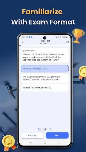 Part 107 Practice Test 2026 – Aprueba el Examen de Drones FAA - Screenshot 6