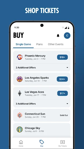 Descargar Minnesota Lynx App: Entradas y Noticias de Baloncesto - Screenshot 5