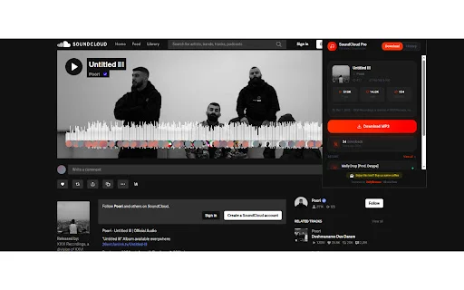 SoundCloud Enhanced Pro: Descarga Música y Optimiza tu Audio - Screenshot 1