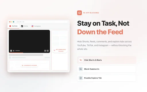 StayFocusd: Bloqueador de Sitios y Temporizador de Enfoque - Screenshot 4