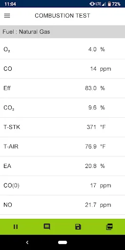 Descarga Combustion App: Reportes de Combustión Profesionales - Screenshot 2