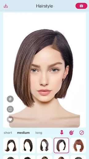 Hairstyle Try On: Cambia tu Look con IA – Descarga Gratis - Screenshot 14