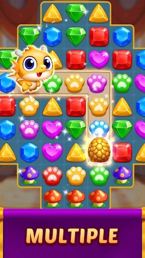 Descargar Jewel Match Dragon Gratis – El Mejor Puzzle 2025 - Screenshot 4