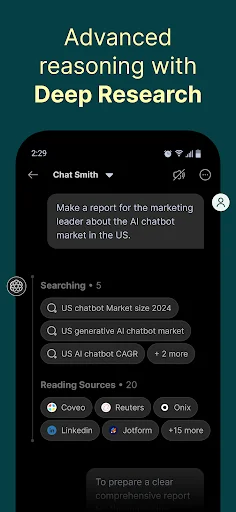 Chat Smith: Chatbot con IA – Tu Asistente Inteligente en Español - Screenshot 4