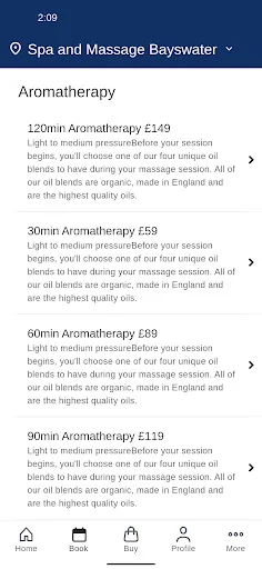 Spa & Massage: Reserva tus citas fácilmente desde el móvil - Screenshot 2