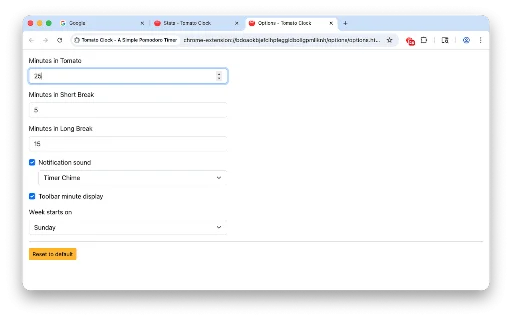 Tomato Clock: Temporizador Pomodoro Simple y Productivo - Screenshot 3