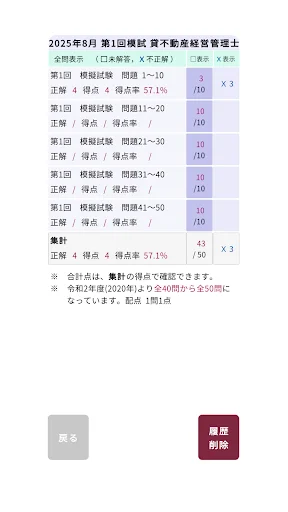 Descarga 賃貸不動産経営管理士 – Preparación Exámenes y Test - Screenshot 3