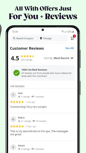 Descarga Groupon: Cupones y Ofertas Increíbles con Descuentos - Screenshot 8