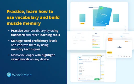 WordsMine: Tu traductor y gestor de vocabulario personal - Screenshot 6
