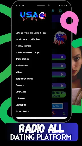 Descargar USA Dating APK – Conecta con Personas de EE. UU. y Francia - Screenshot 15
