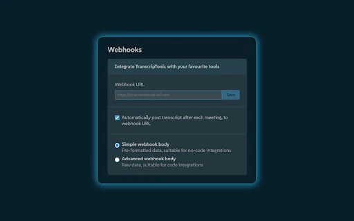 TranscripTonic: Transcripciones para Google Meet Gratis y Seguras - Screenshot 3