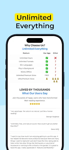 TTS Reader Pro: Convierte Texto a Voz sin Límites – Descarga Ya - Screenshot 4