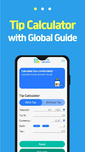 Tiny Tip Calculator: Calcula Propinas y Divide Cuentas Fácilmente - Screenshot 2