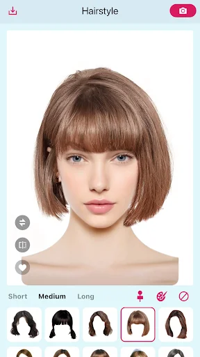 Hairstyle Try On: Cambia tu Look con IA – Descarga Gratis - Screenshot 19